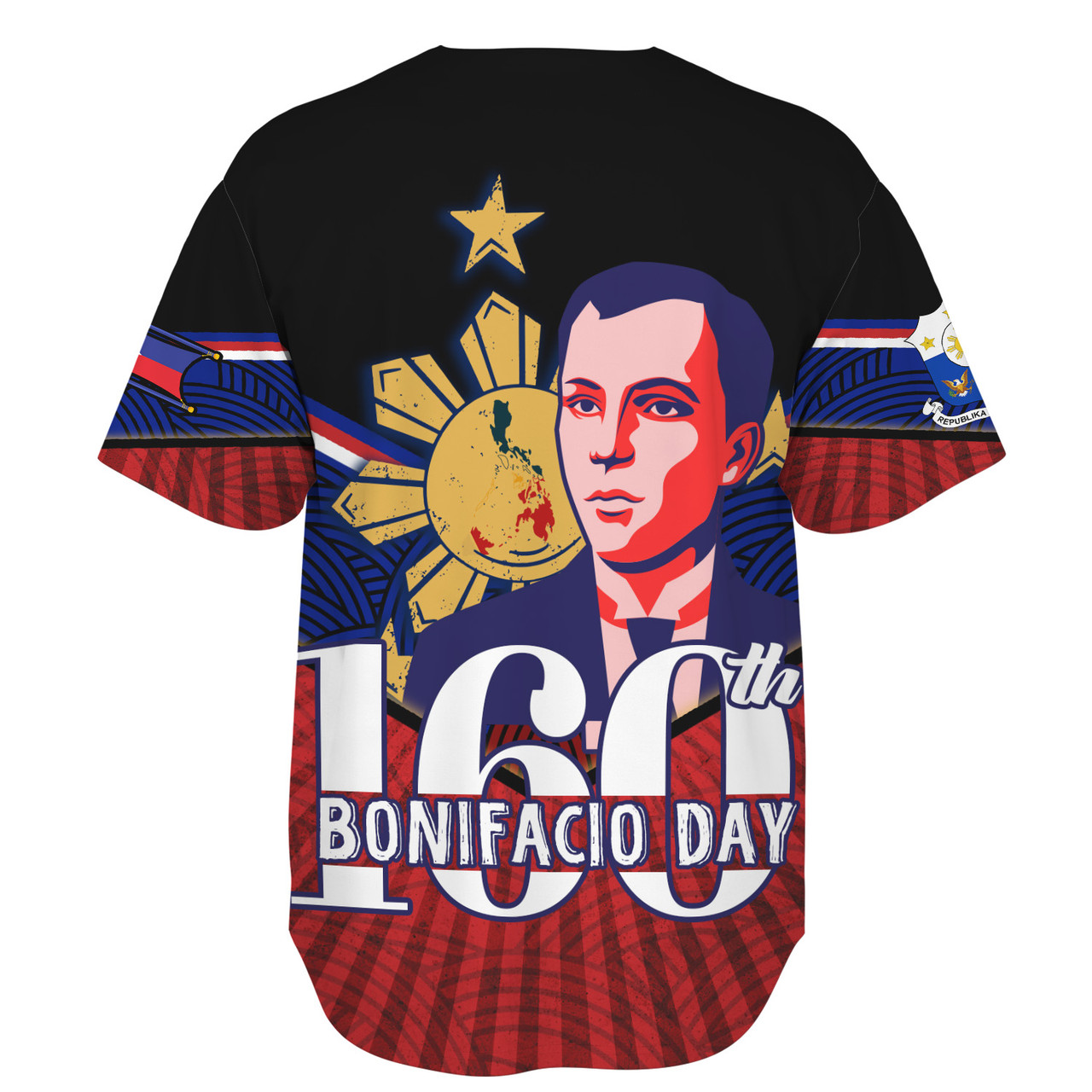 Philippines Filipinos Baseball Shirt Celebrate Bonifacio Day