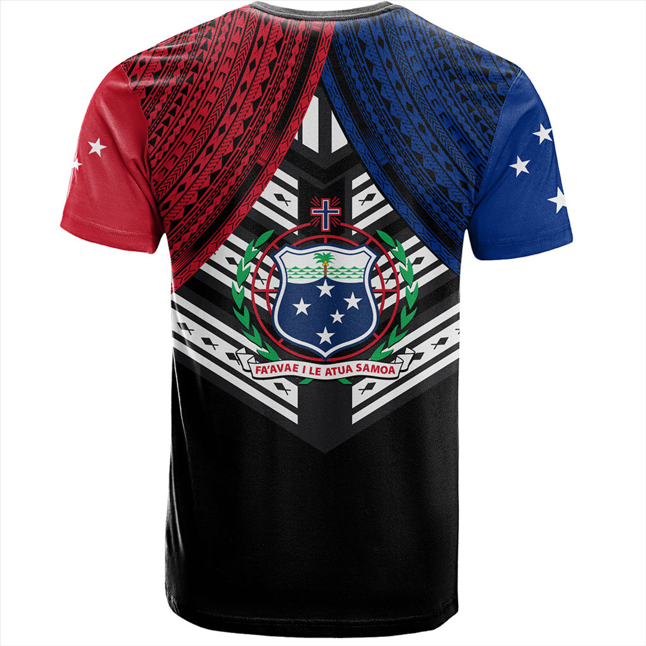Samoa T-Shirt Tribal Pacific Design
