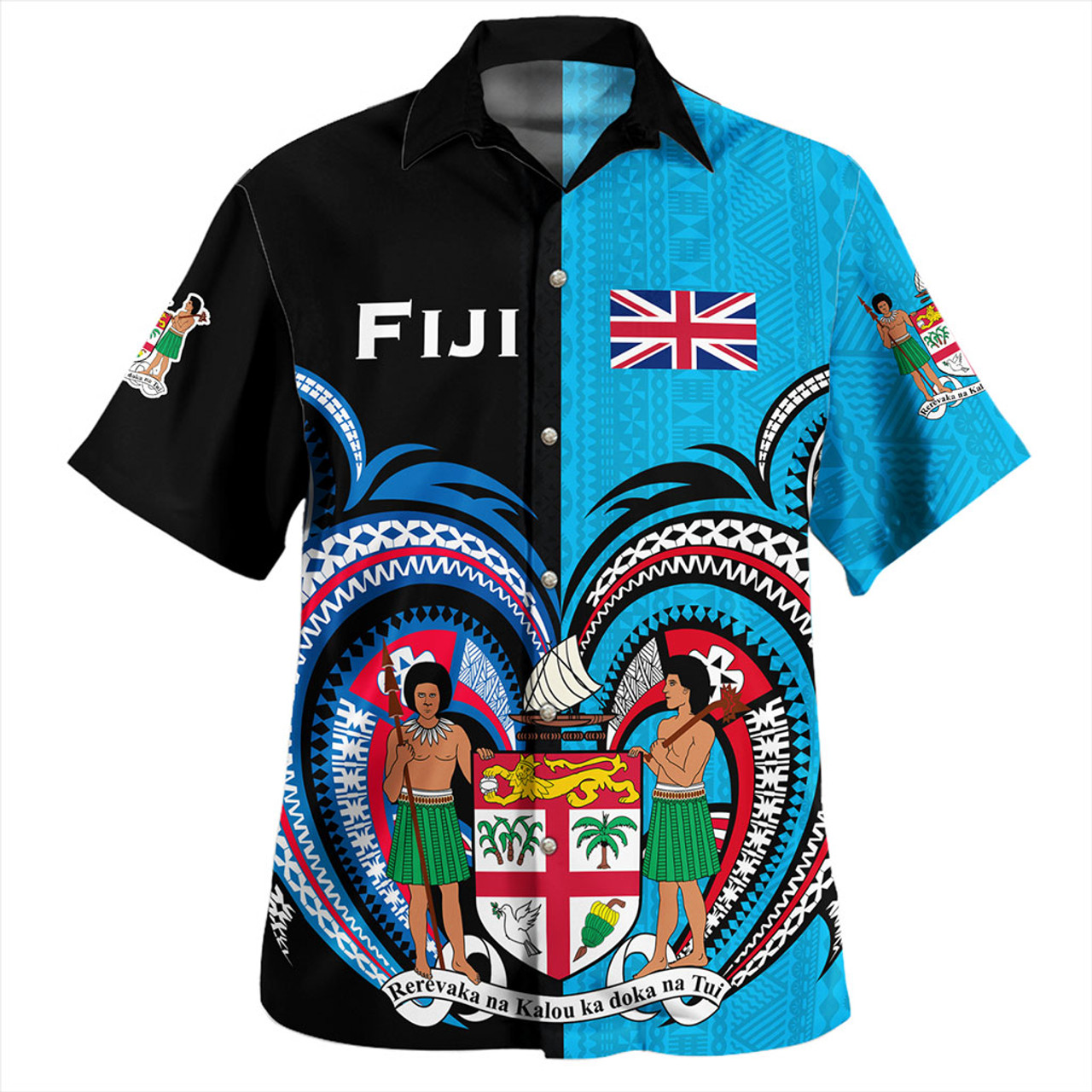 Fiji Hawaiian Shirt Custom In My Heart