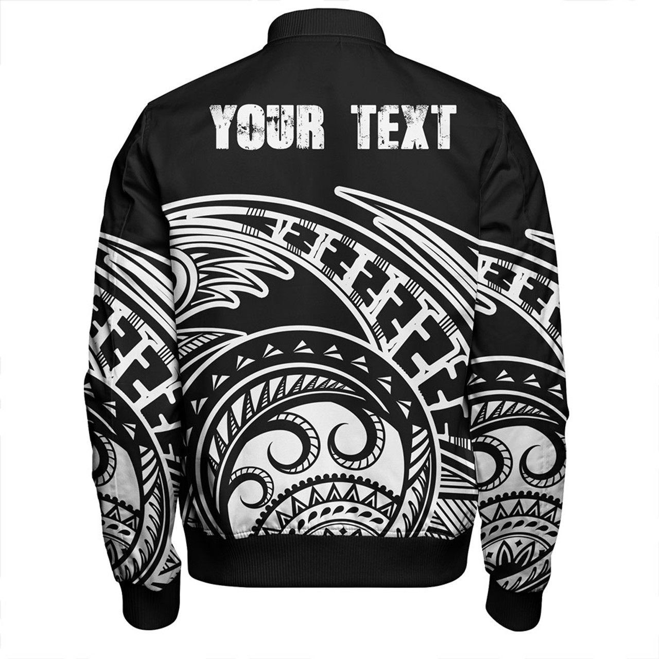 Fiji Bomber Jacket Custom Ethnic Style