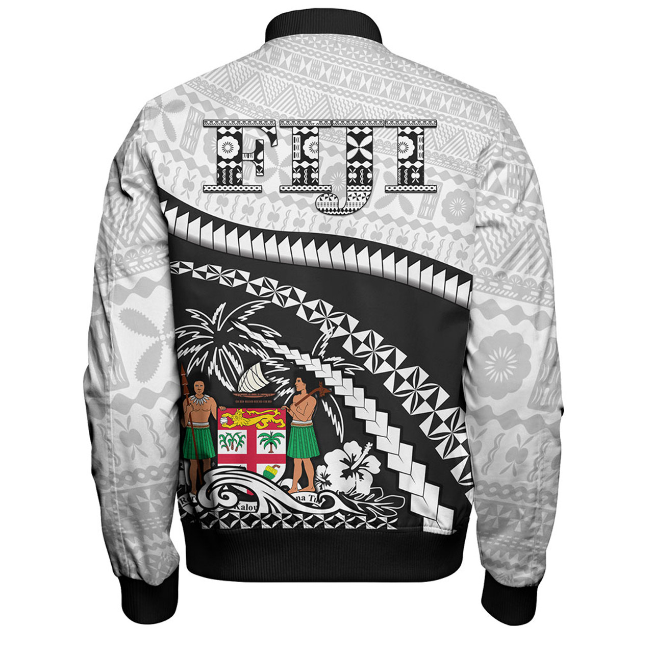 Fiji Bomber Jacket Bula Rugby Style