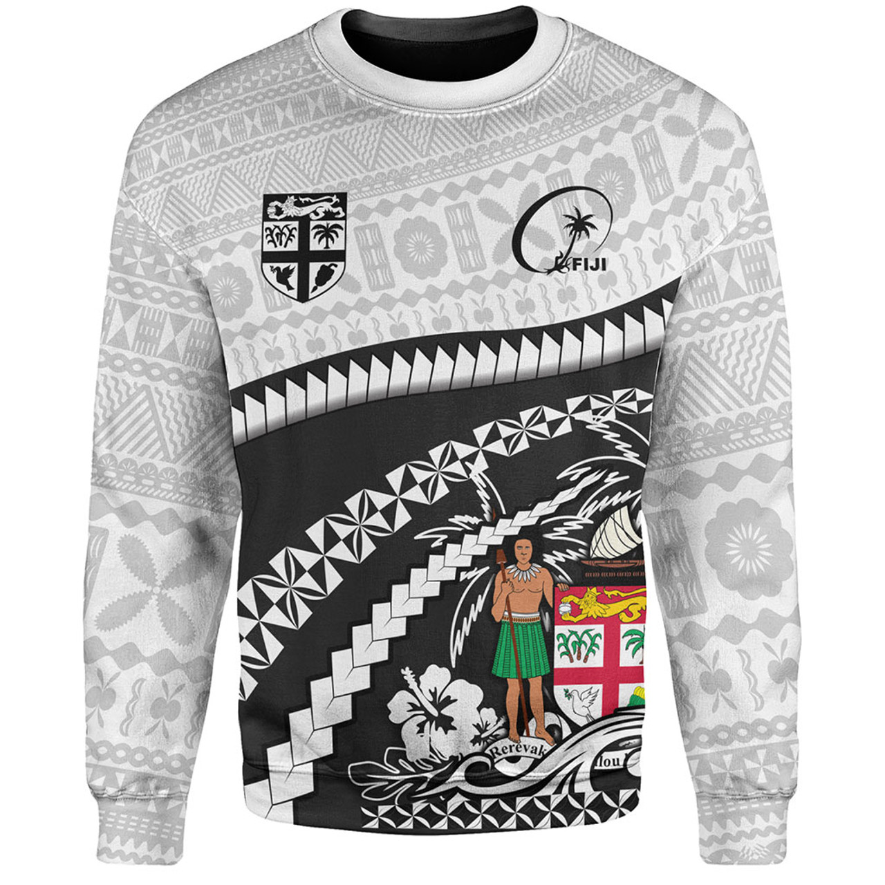 Fiji Sweatshirt Bula Rugby Style