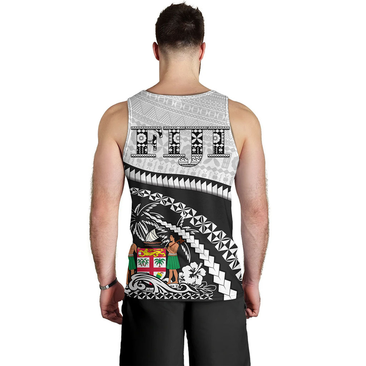 Fiji Tank Top Bula Rugby Style