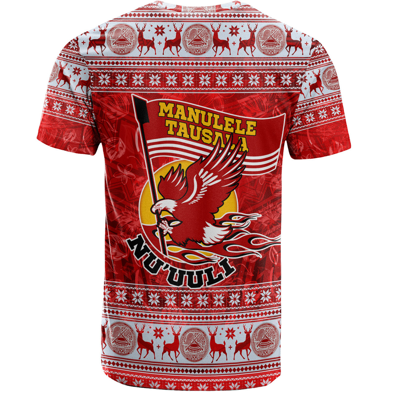 American Samoa T-Shirt Nu'uuli Christmas Style