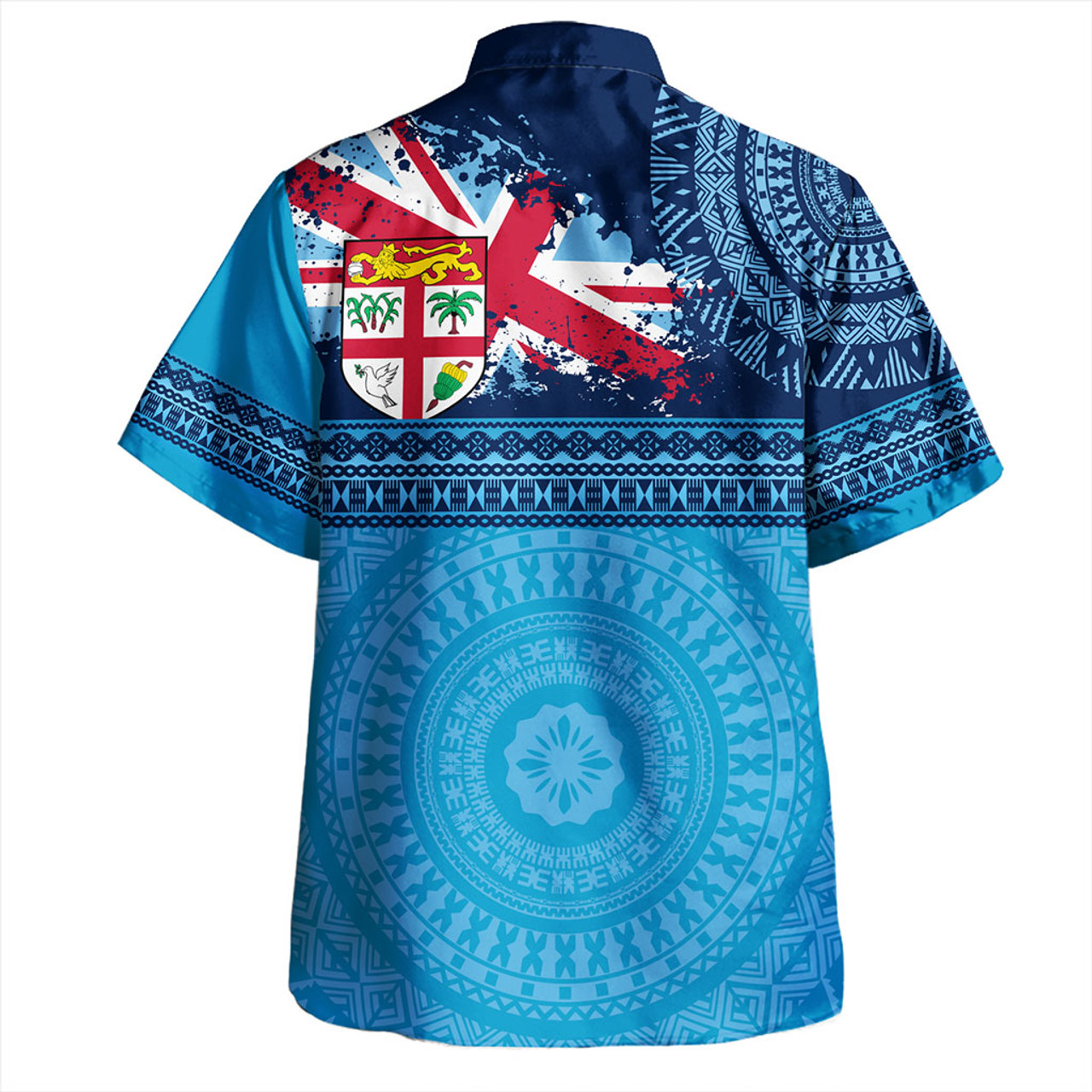 Fiji Hawaiian Shirt Flag Bula Tribal