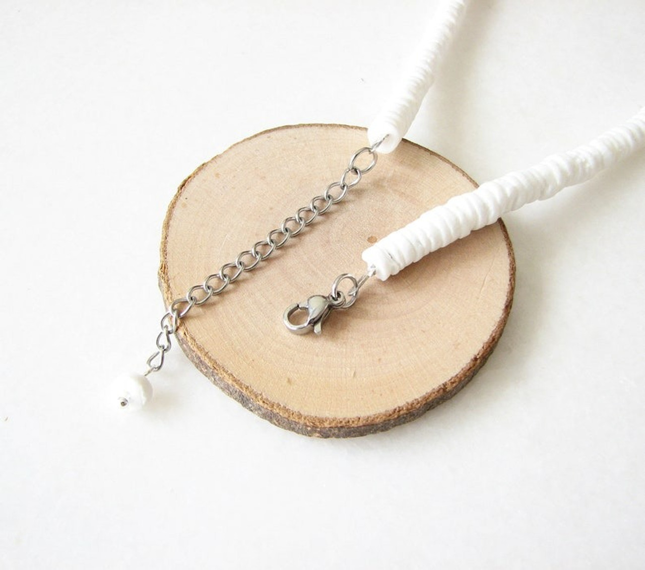 Oshun White Shell Necklace – Munay Creations