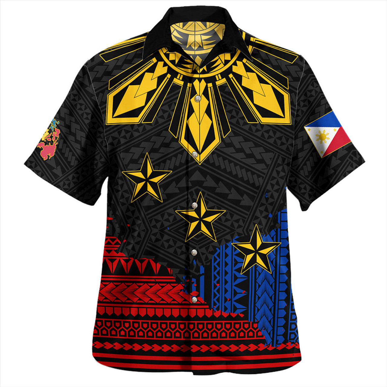 Philippines Filipinos Hawaiian Shirt Tribal Sport Style