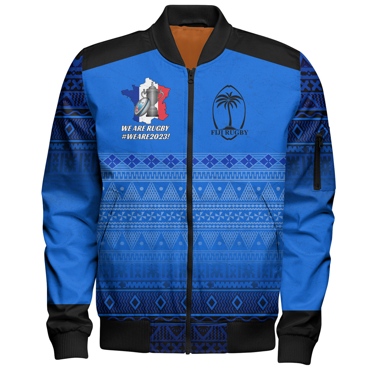 Fiji Bomber Jacket Fijian Rugby Style