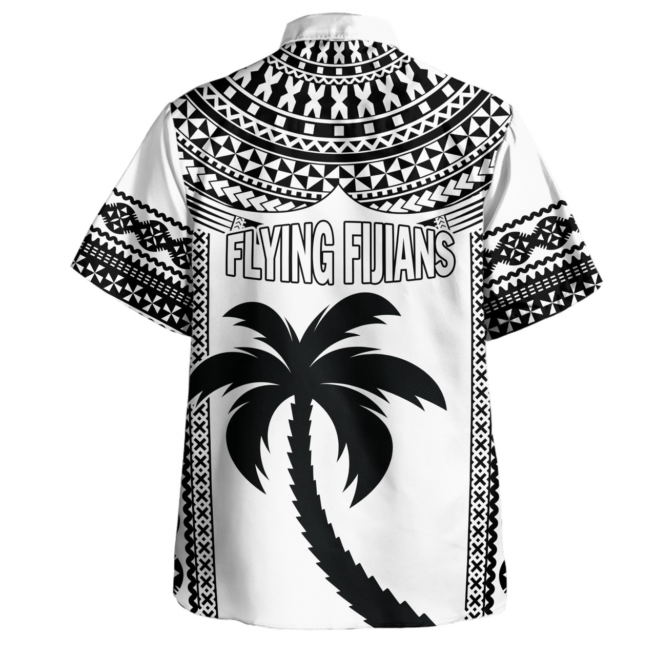 Fiji Hawaiian Shirt Flying Fijians Rugby Tribal Pattern 2023