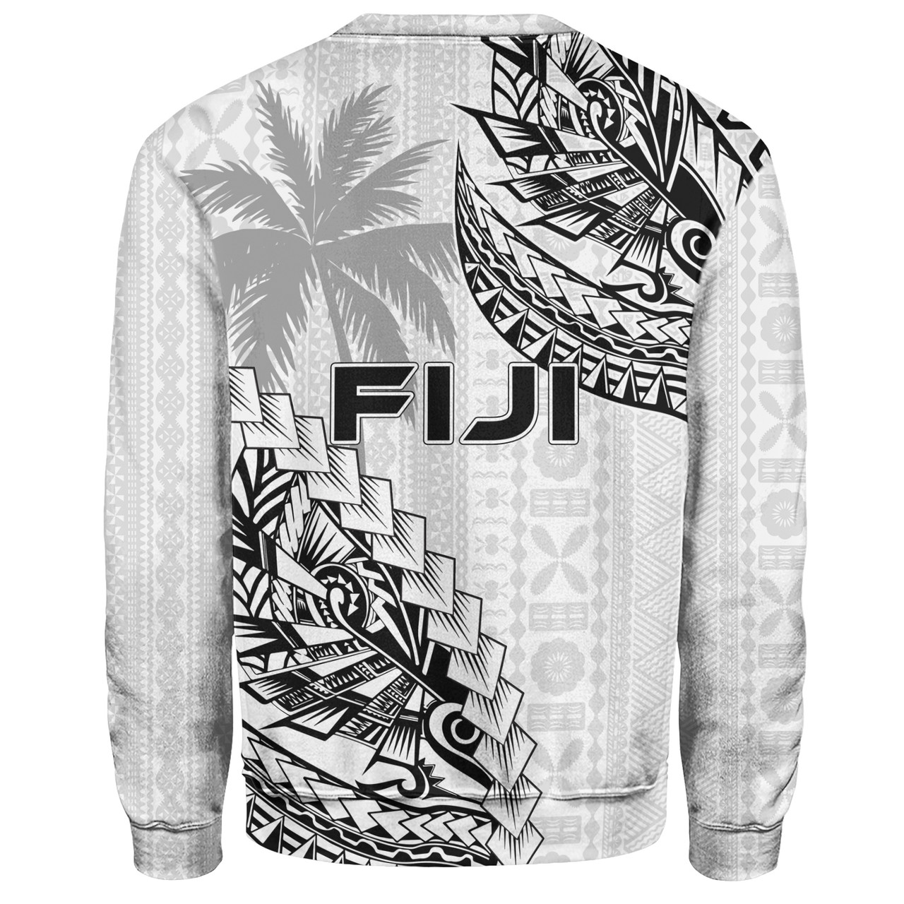 Fiji Sweatshirt Flying Fijians Polynesian Pattern 2023