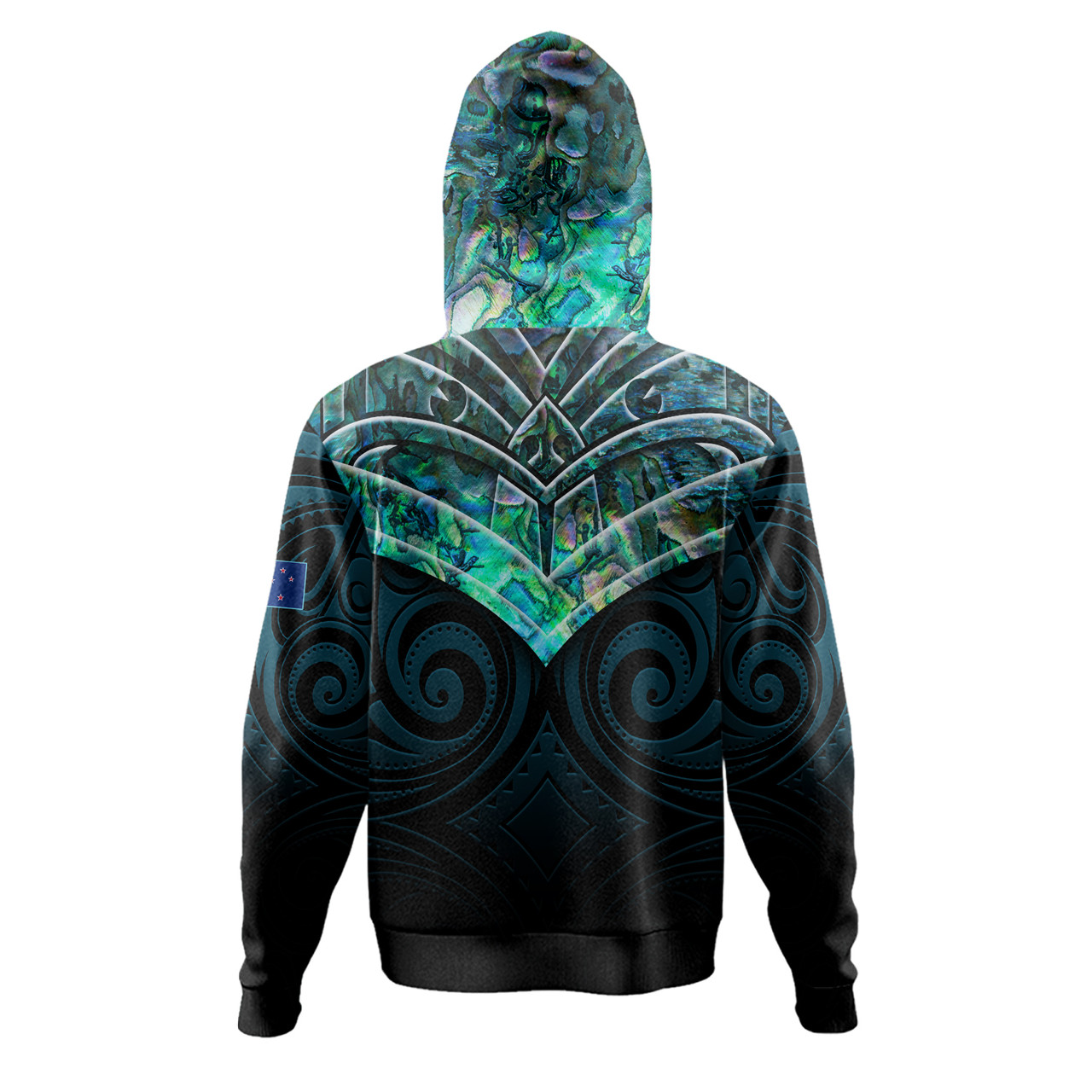 New Zealand Hoodie NZ Warriors Pāua Style