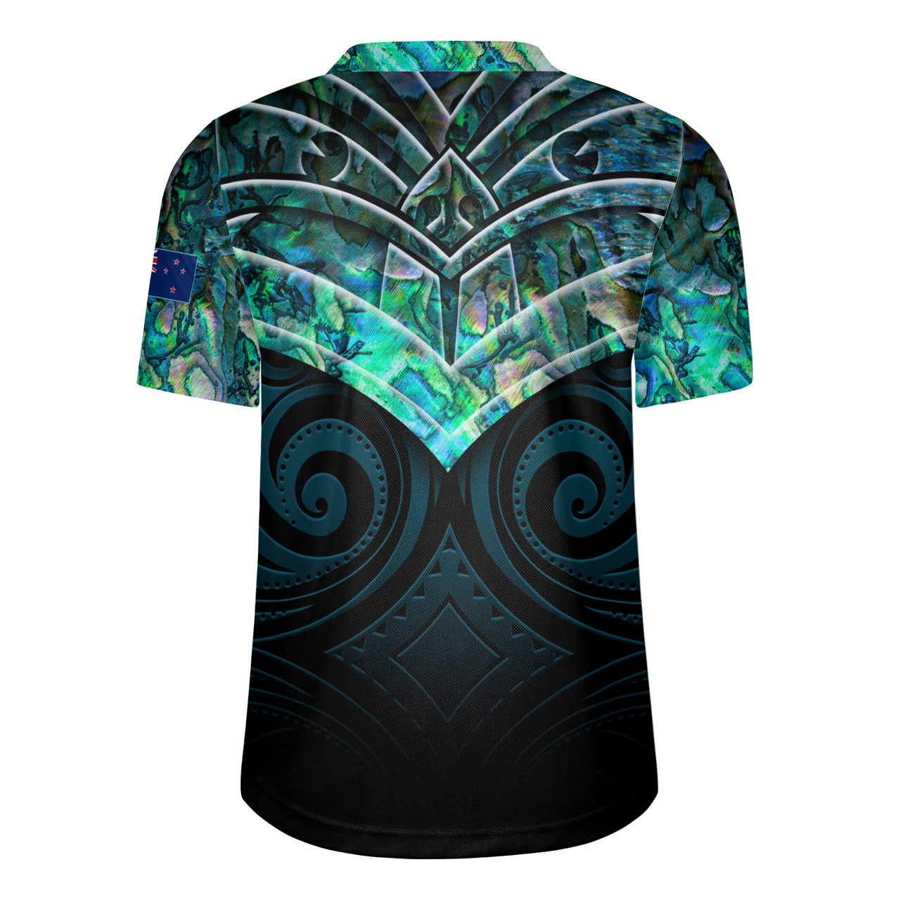 New Zealand Rugby Jersey NZ Warriors Pāua Style