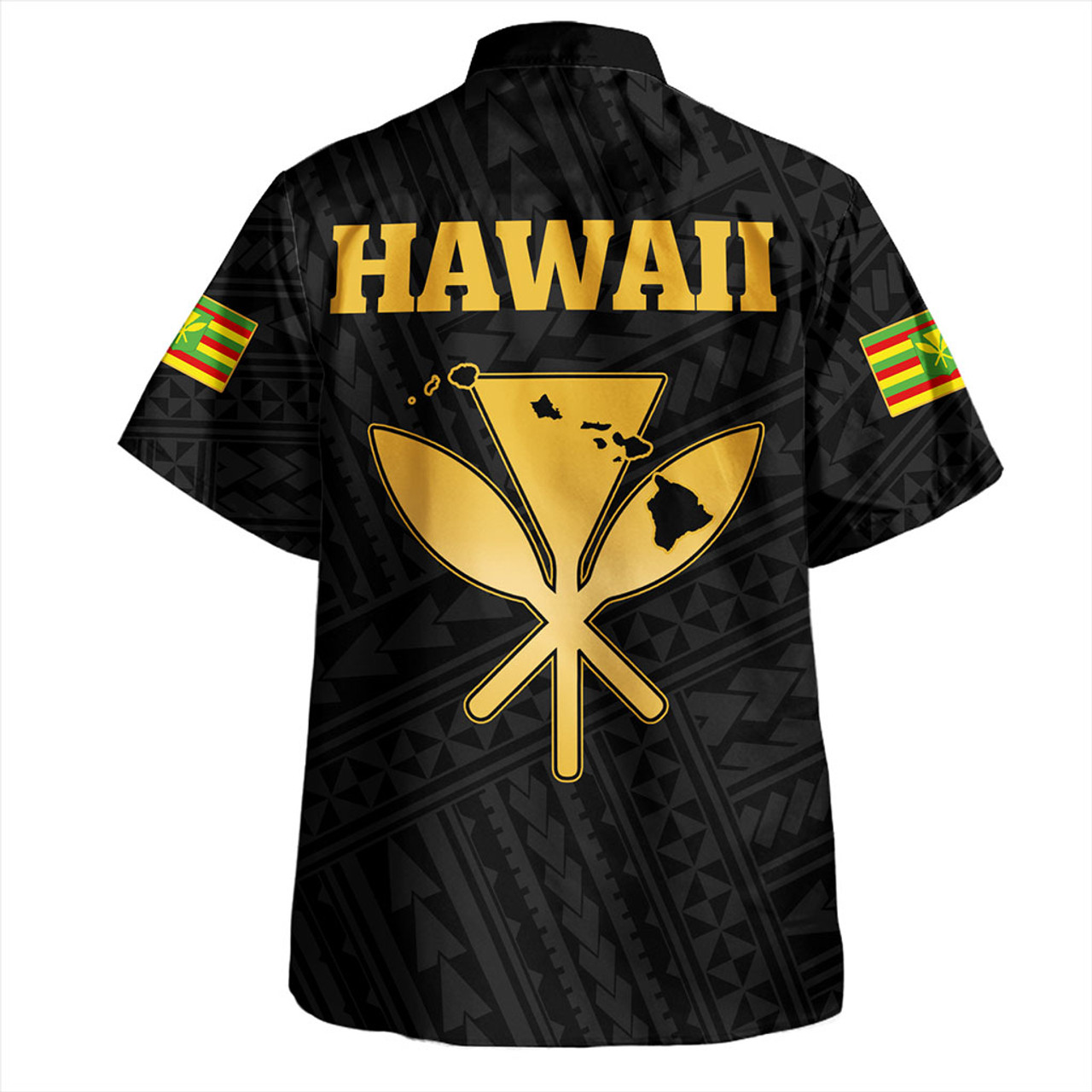 Hawaii Hawaiian Shirt Kanaka Maoli Floral Puakenikeni Lei