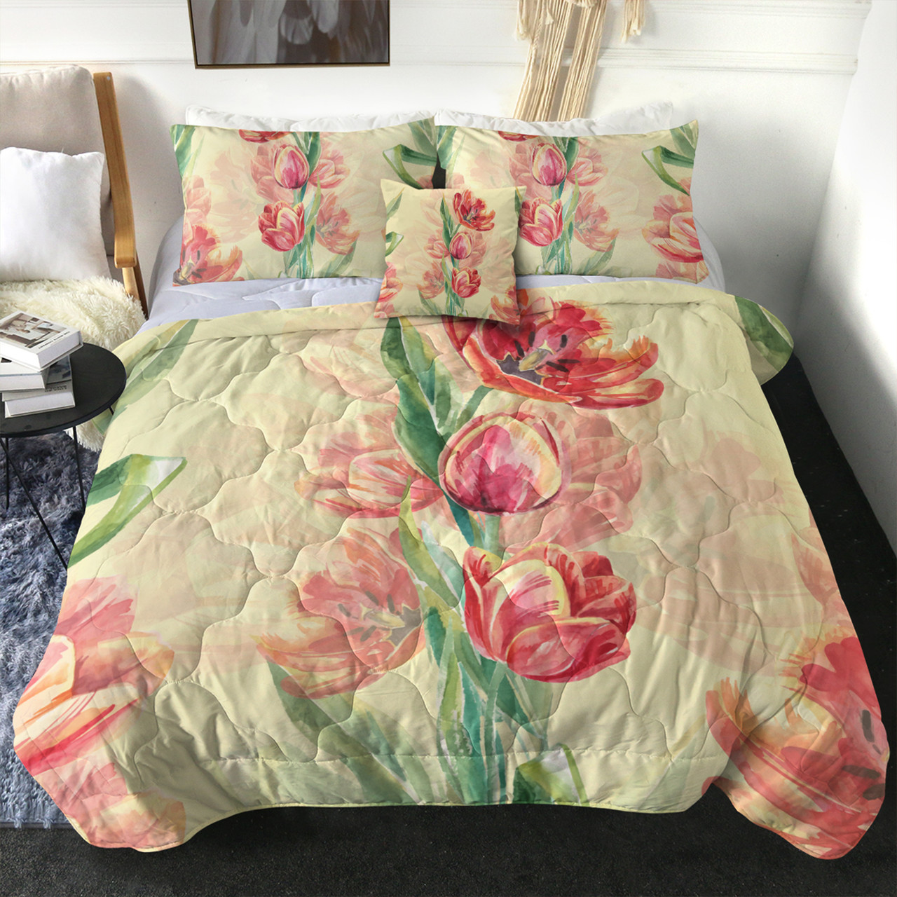 Hawaii Comforter Flower Art