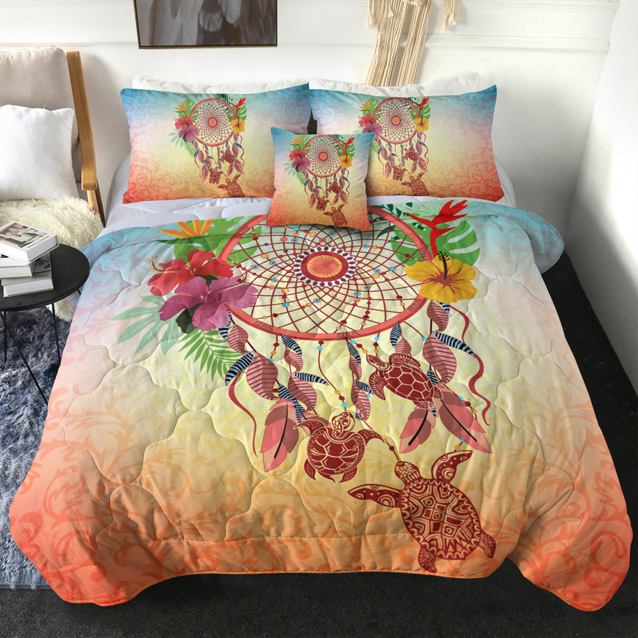 Hawaii Comforter Flower Dreamcatcher