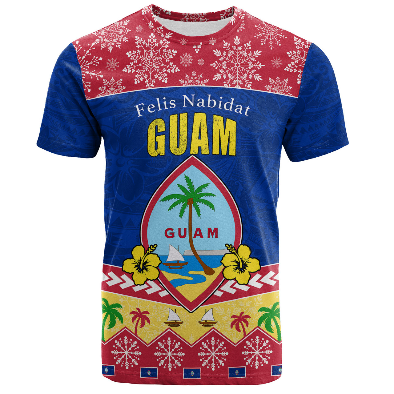 Guam T-Shirt Felis Nabidat Polynesian Style