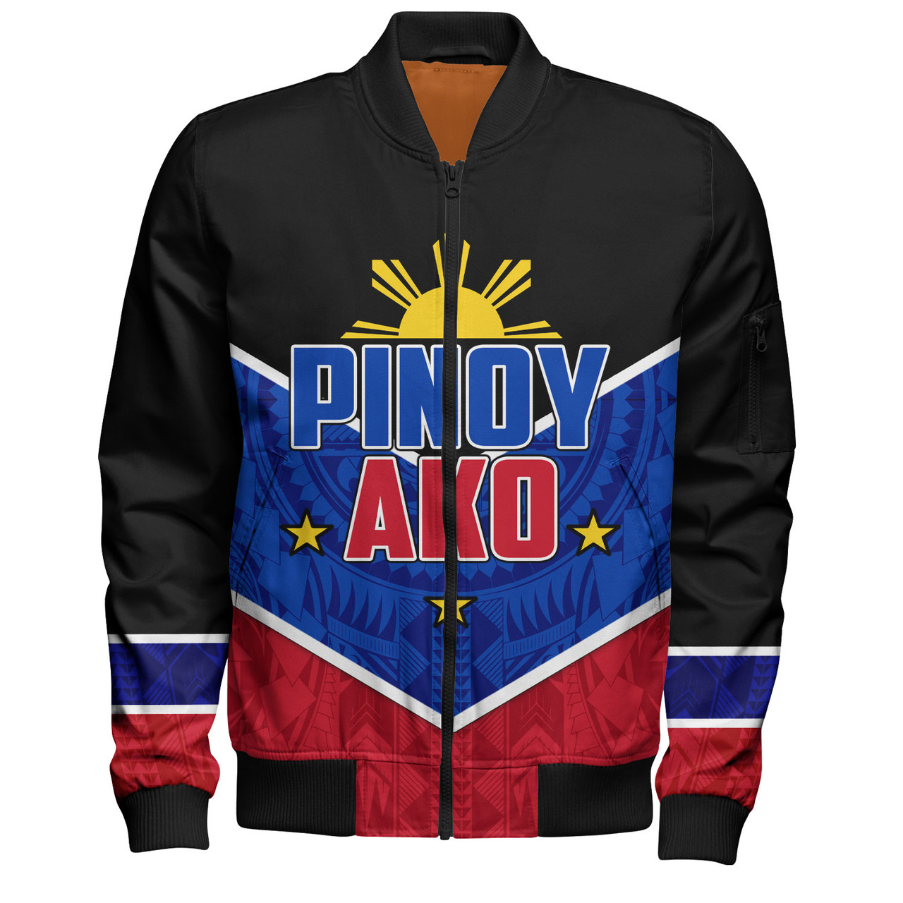 Philippines Filipinos Bomber Jacket Pinoy Ako Style