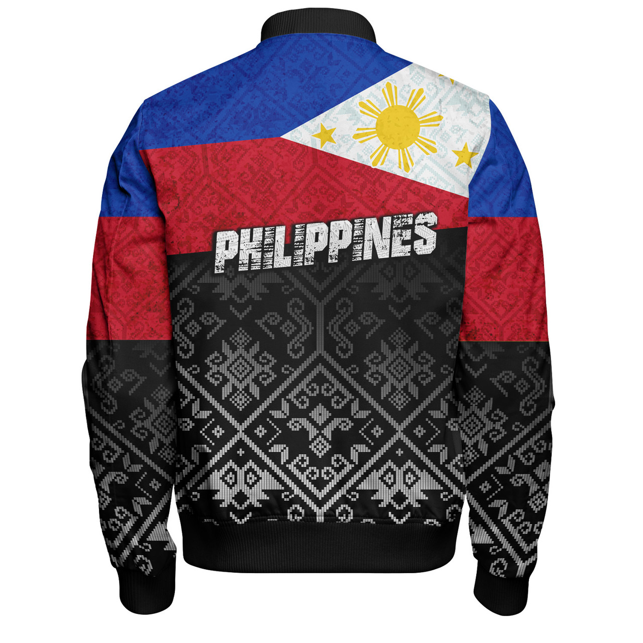 Philippines Filipinos Bomber Jacket Pinoy Pride Grunge Style