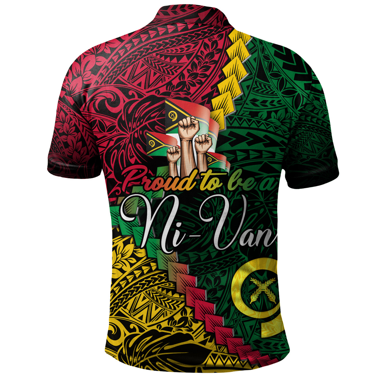 Vanuatu Polo Shirt Proud To Be A Ni-van