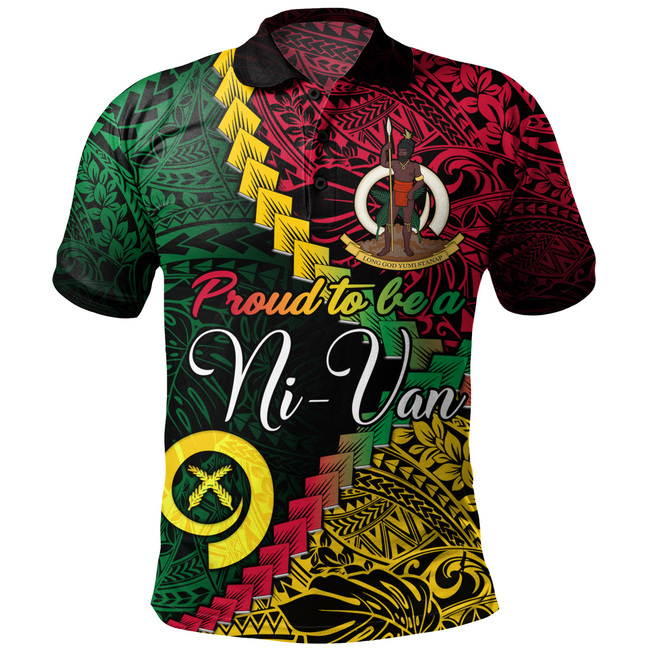 Vanuatu Polo Shirt Proud To Be A Ni-van