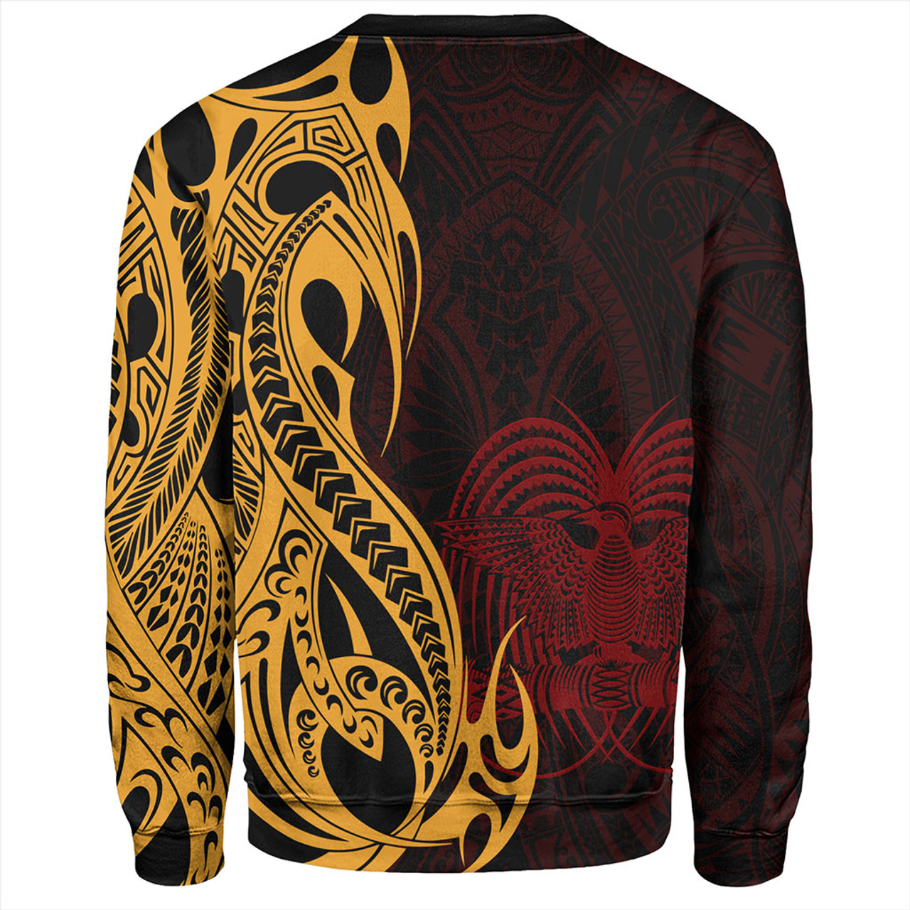 Papua New Guinea Sweatshirt PNG Tribal Tattoo Symbols