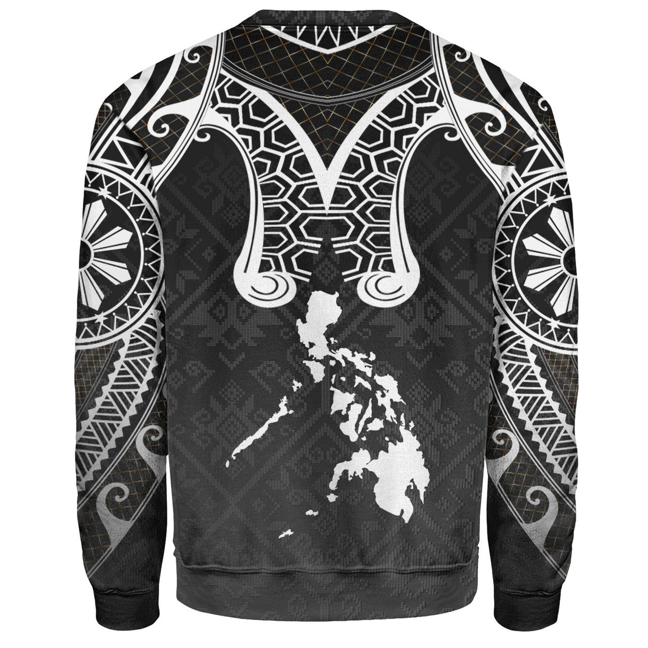 Philippines Filipinos Sweatshirt Filipino National Tribal Patterns Style