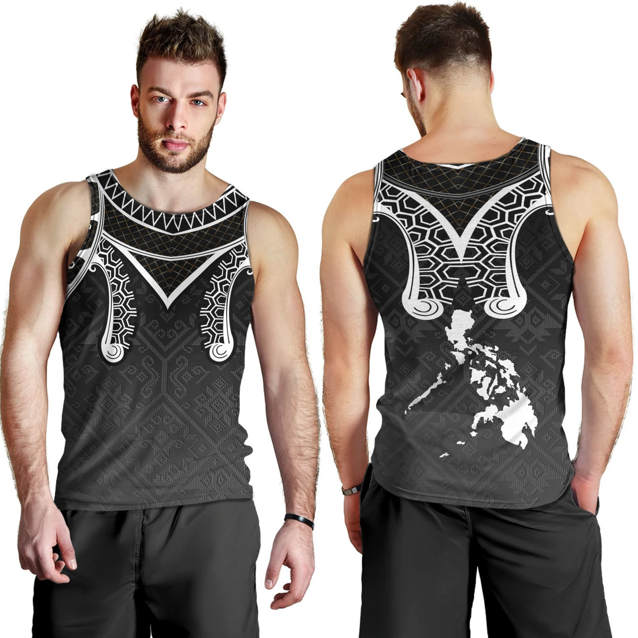 Philippines Filipinos Tank Top Filipino National Tribal Patterns Style