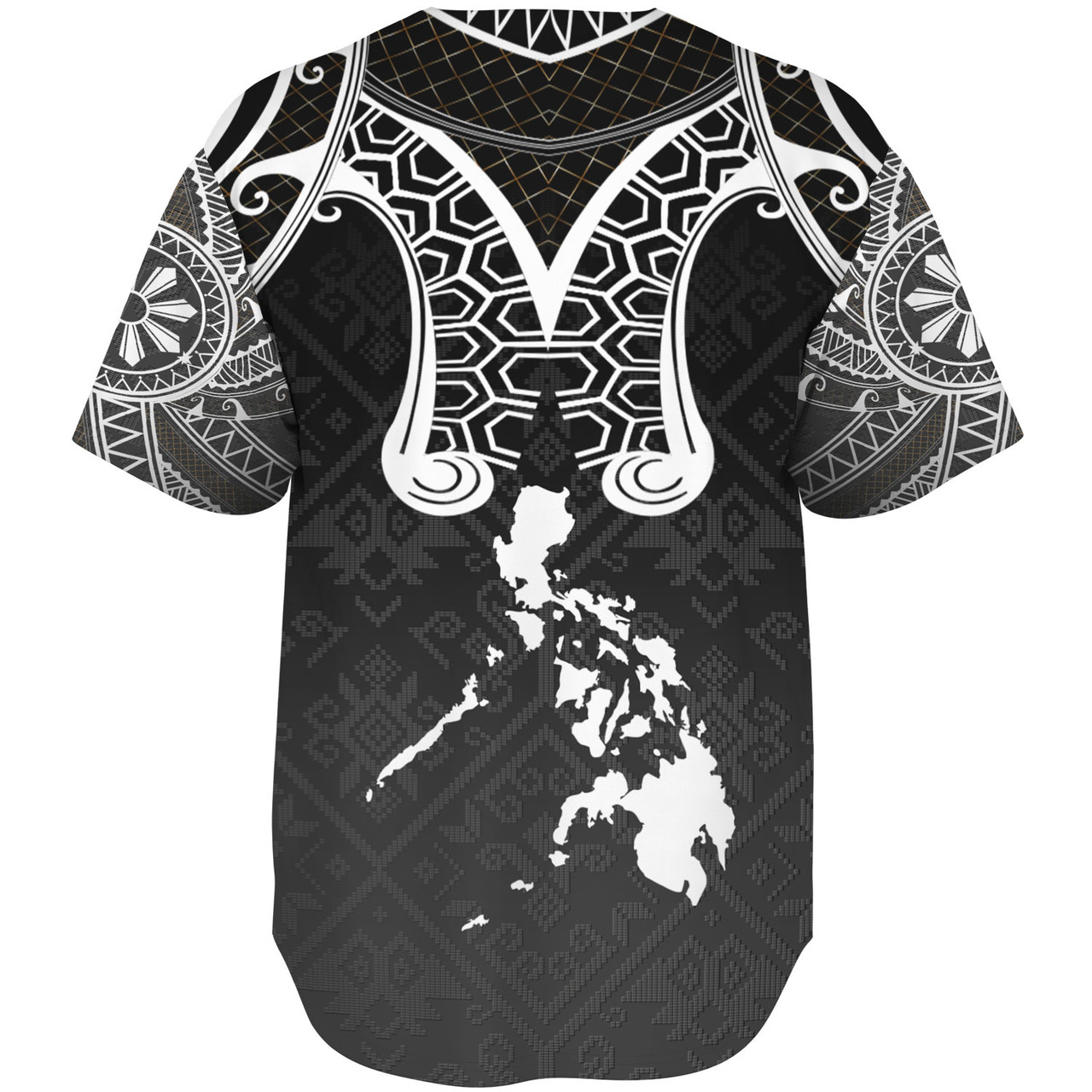 Philippines Filipinos Baseball Shirt Filipino National Tribal Patterns Style