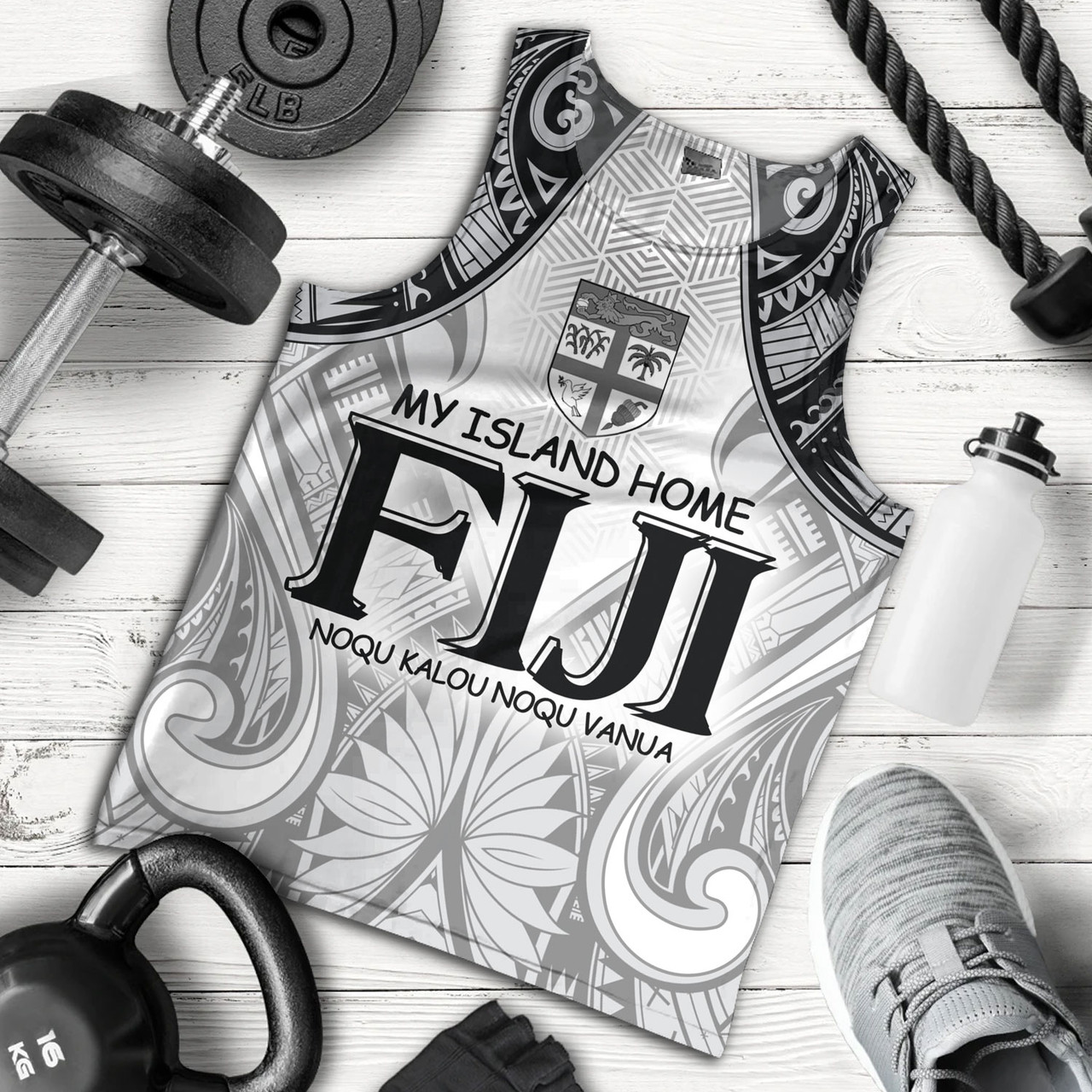 Fiji Tank Top Fiji My Island Home Tribal Patterns