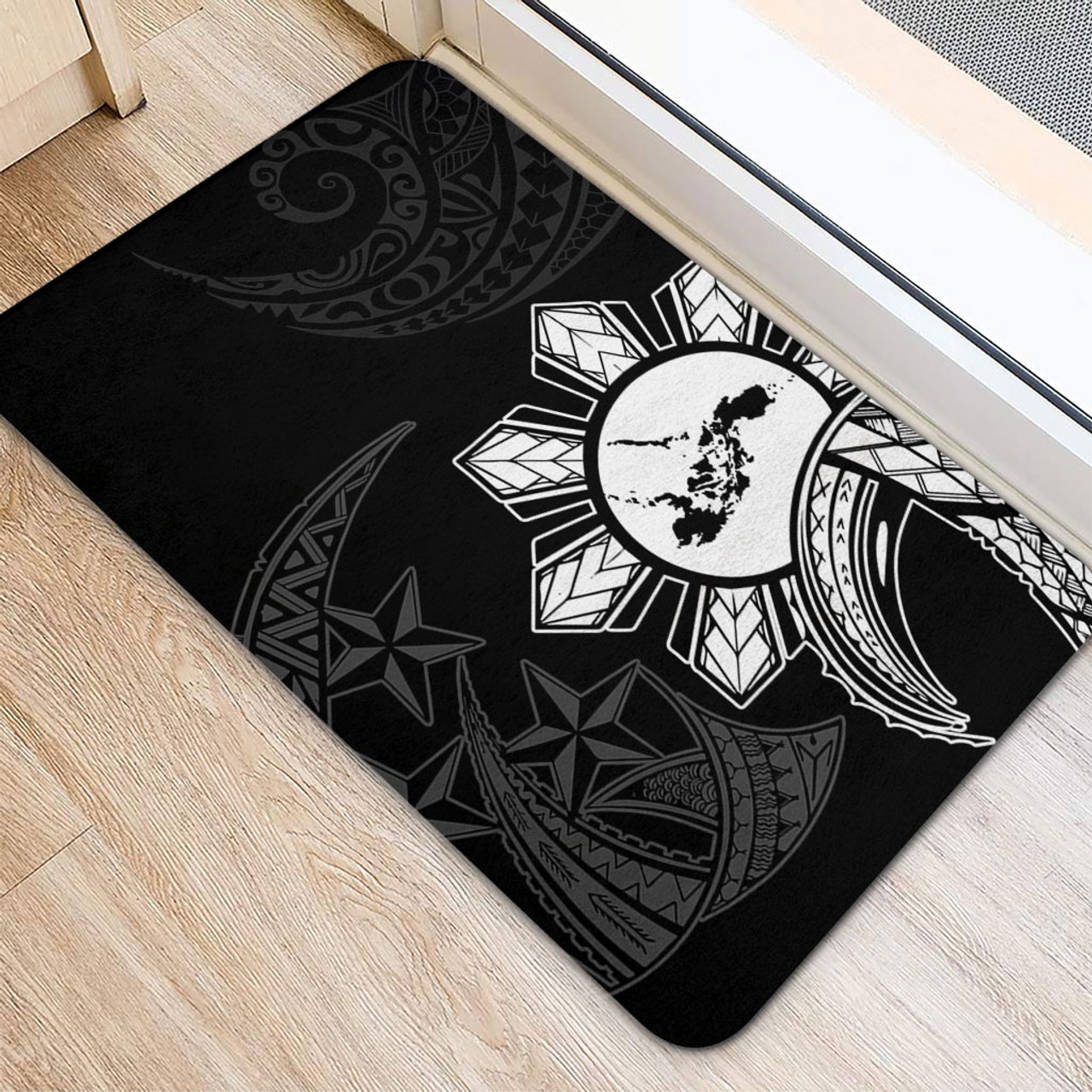 Philippines Filipinos Door Mat Tribal Sun In My Heart