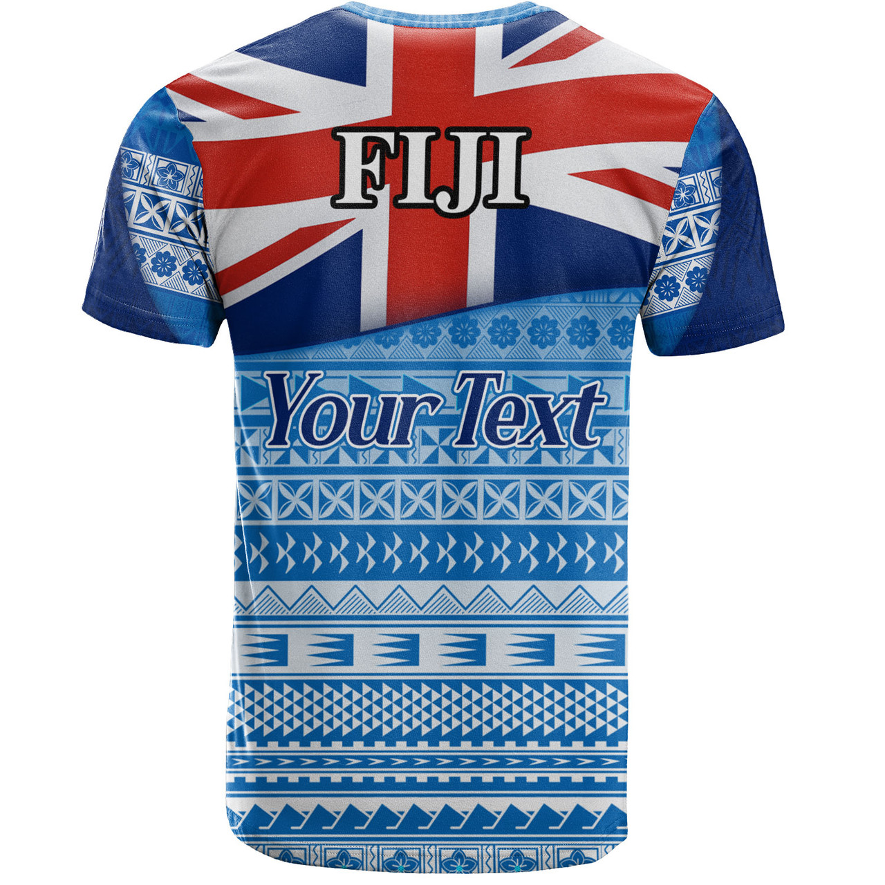 Fiji T-Shirt Tapa Fijian Seamless Pattern