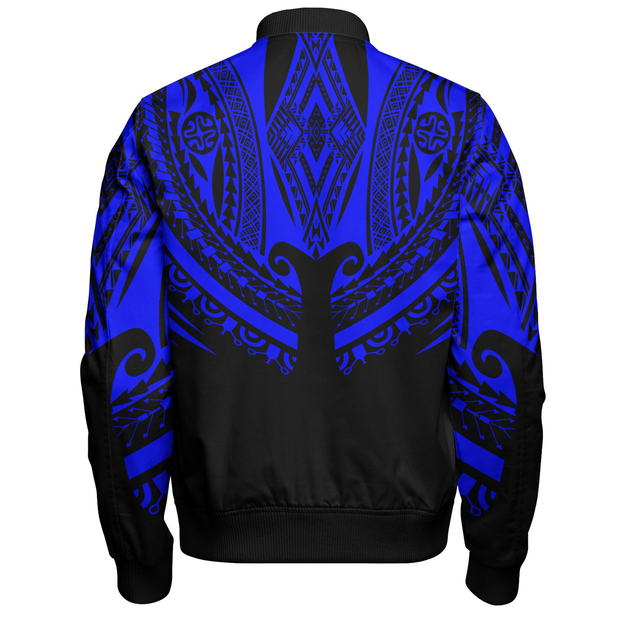 Polynesian Custom Personalised Bomber Jacket Polynesian Tattoo Style