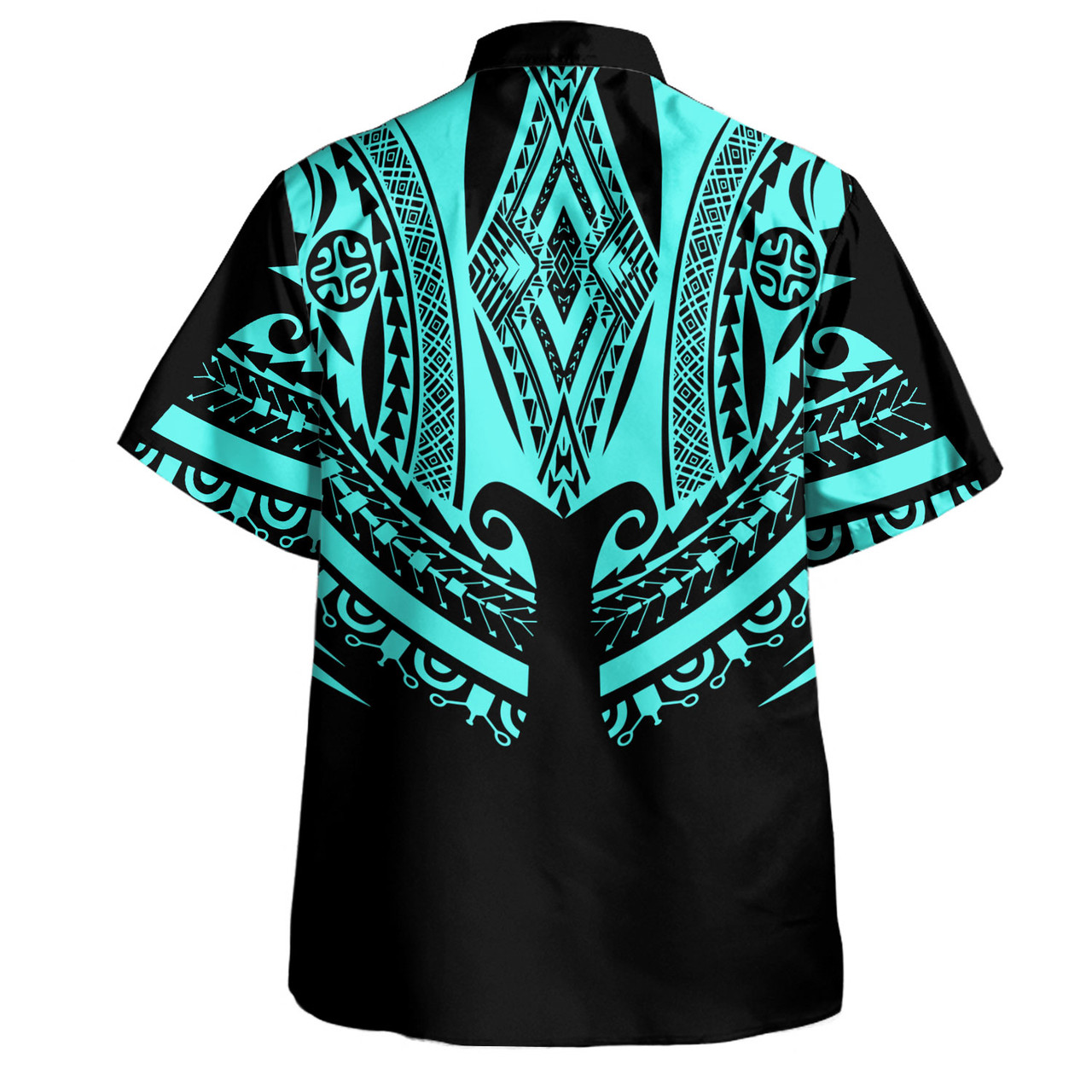 Polynesian Custom Personalised Hawaiian Shirt Polynesian Tattoo Style