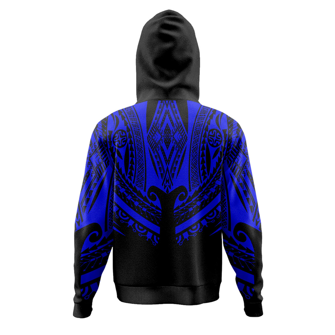 Polynesian Custom Personalised Hoodie Polynesian Tattoo Style