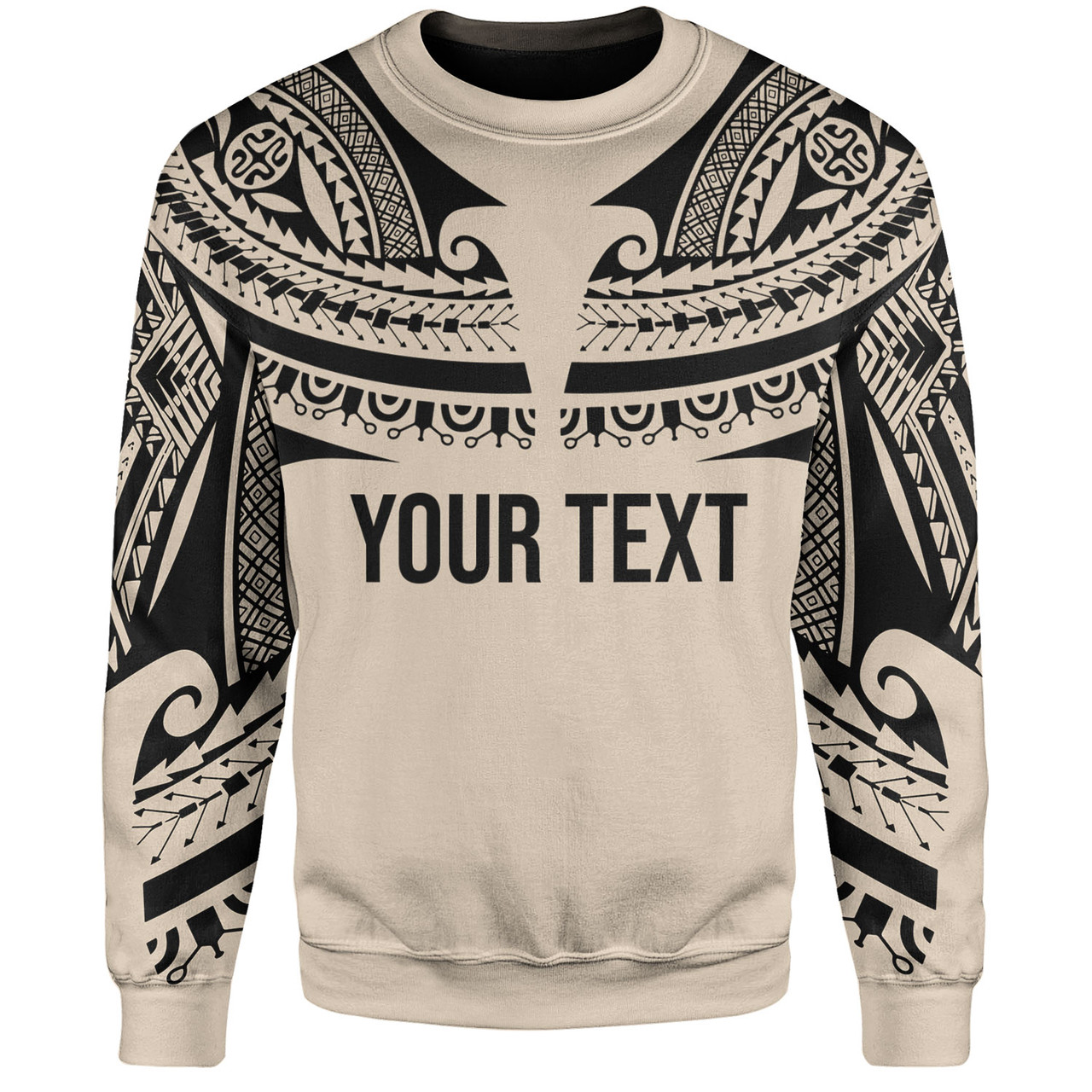 Hawaii Custom Personalised Sweatshirt Polynesian Tattoo Style