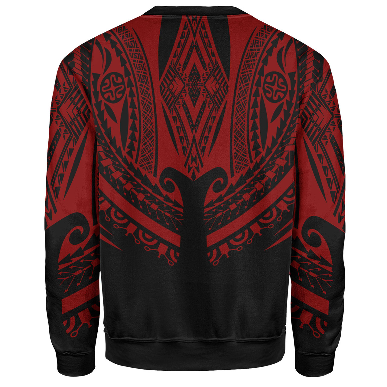 Polynesian Custom Personalised Sweatshirt Polynesian Tattoo Style