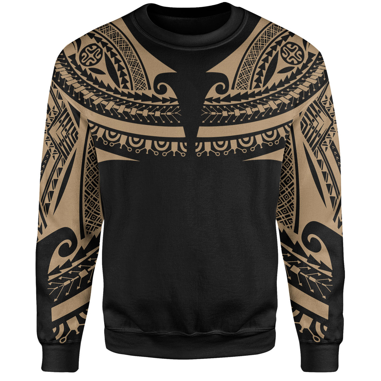 Polynesian Custom Personalised Sweatshirt Polynesian Tattoo Style