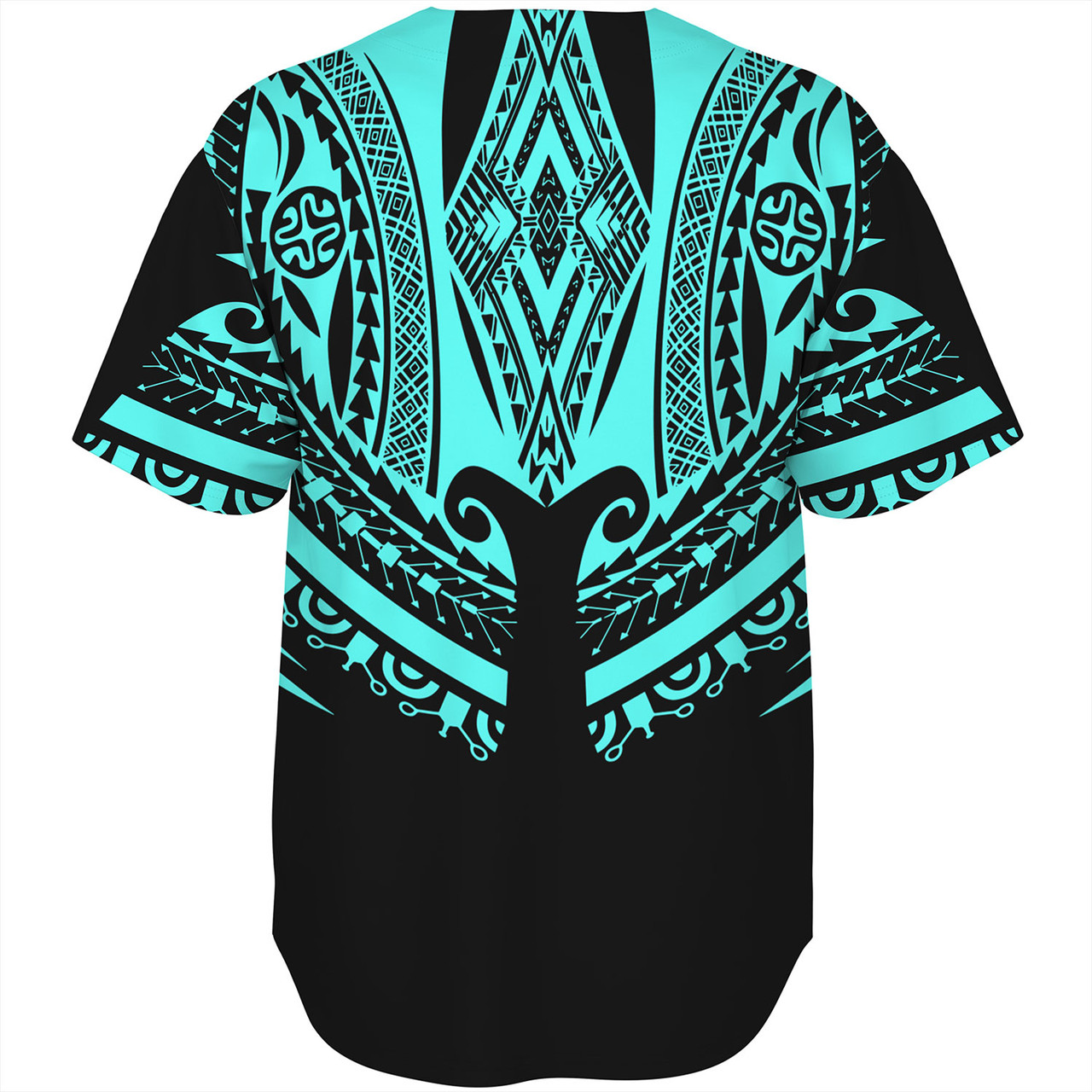 Polynesian Custom Personalised Baseball Shirt Polynesian Tattoo Style