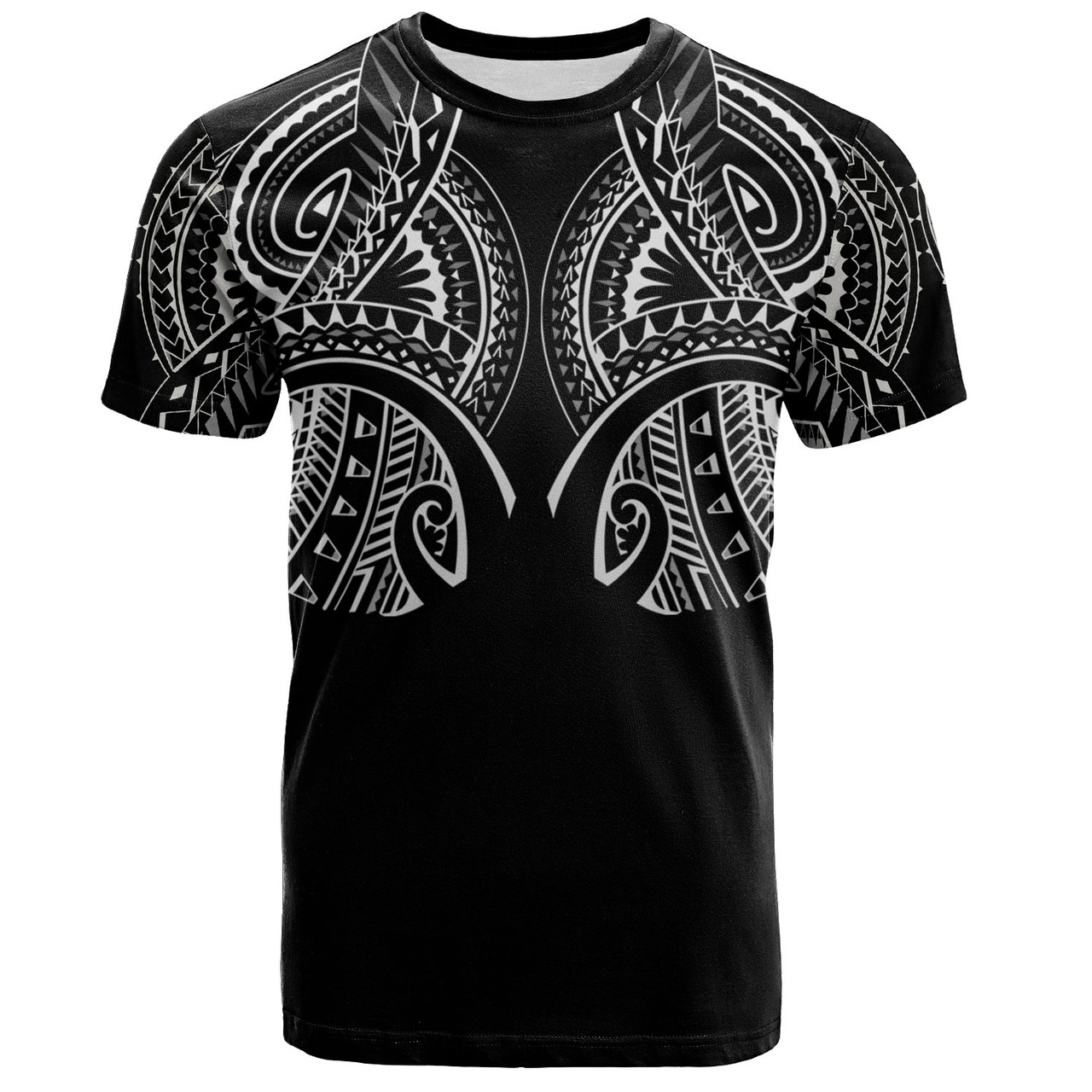 Hawaii Custom Personalised T-Shirt Black Polynesian Tribal Tatau Design