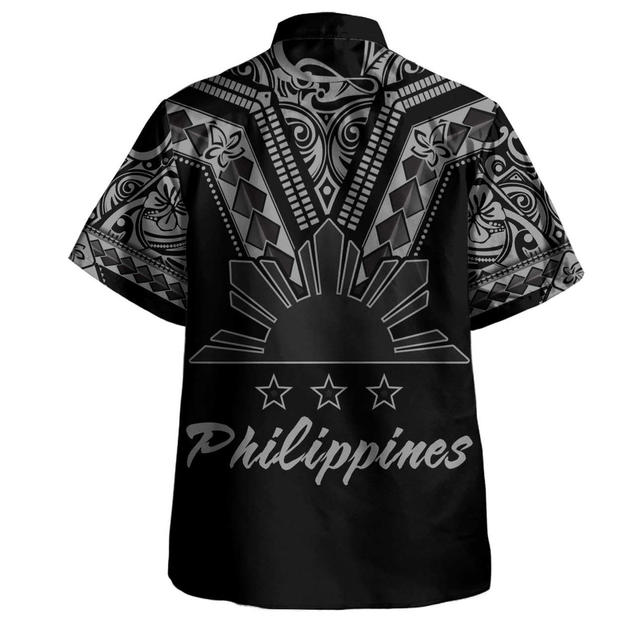 Philippines Filipinos Custom Personalised Hawaiian Shirt Filipinos Sun Tatau Tribal Patterns