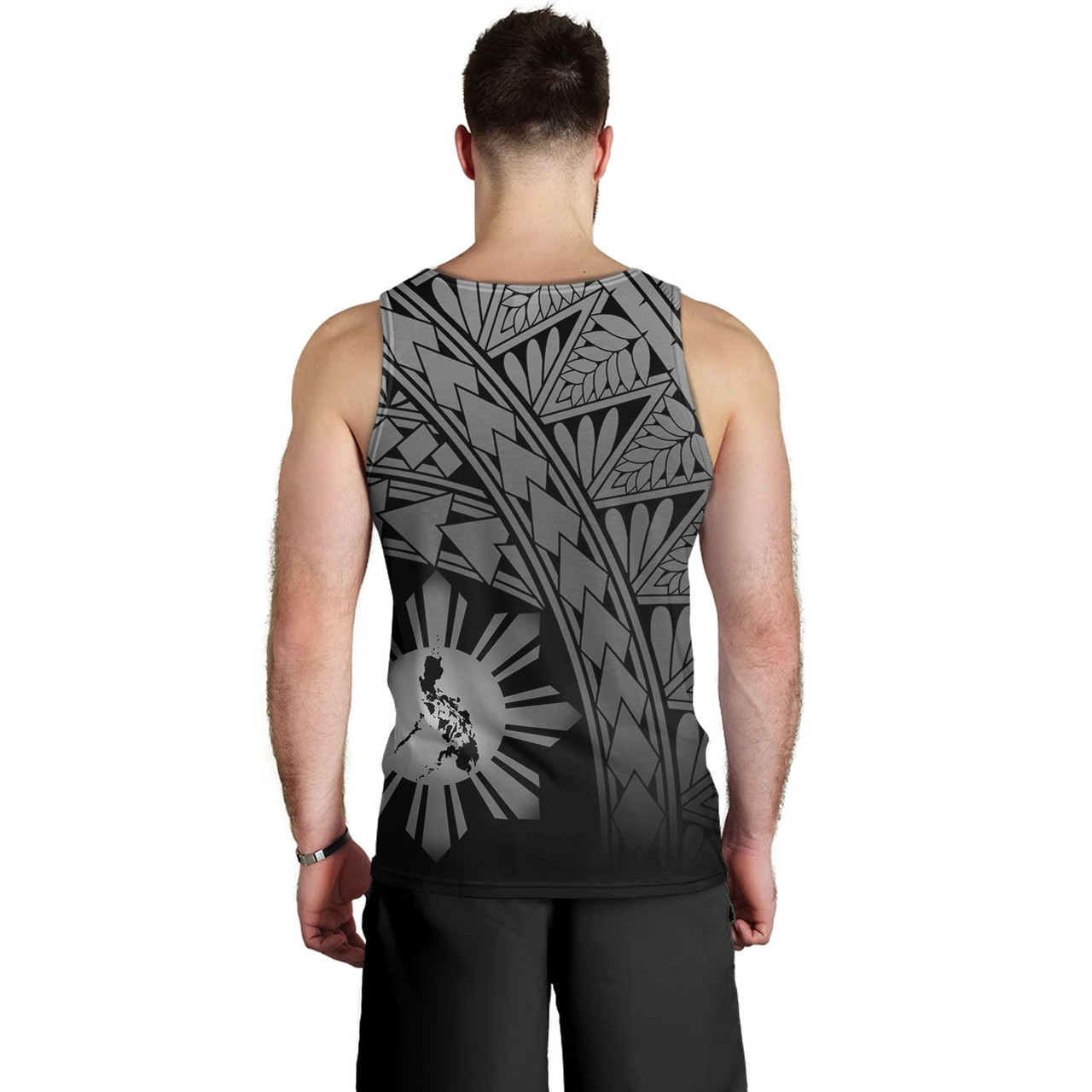 Philippines Filipinos Custom Personalised Tank Top Plumeria Tattoo Tribal