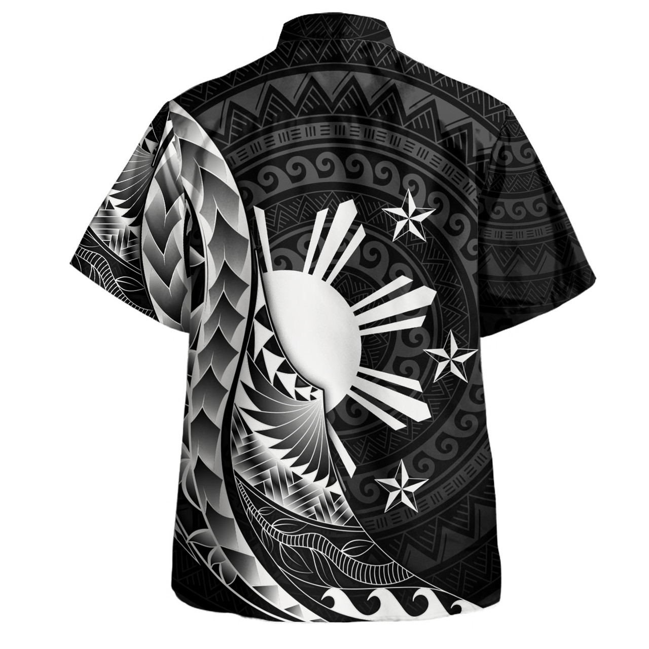 Philippines Filipinos Custom Personalised Hawaiian Shirt Filipinos Sun Tribal Patterns Style