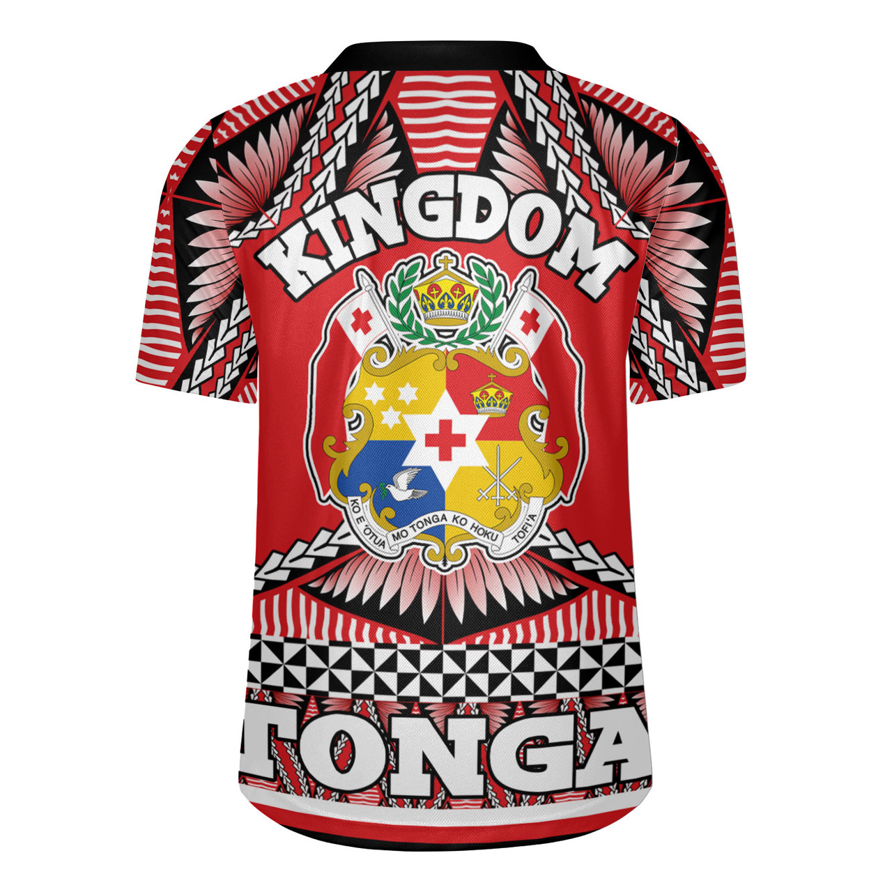 Tonga Rugby Jersey Tonga Kingdom Tongan Ngatu Style