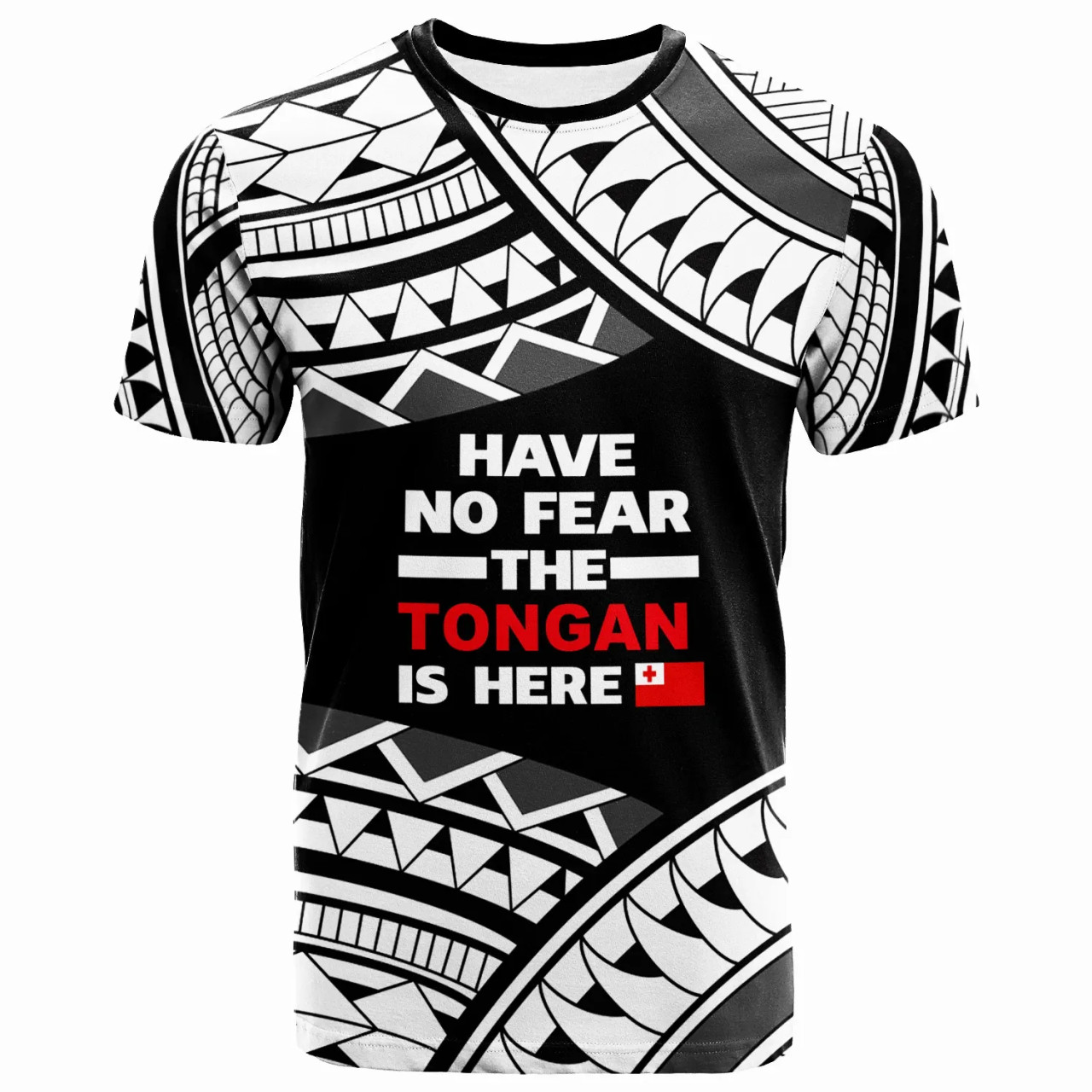 Tonga Polynesian T-Shirt - Have No Fear 1