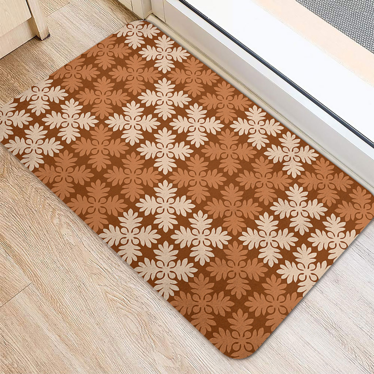 Hawaii Door Mat Traditional Design Pattern