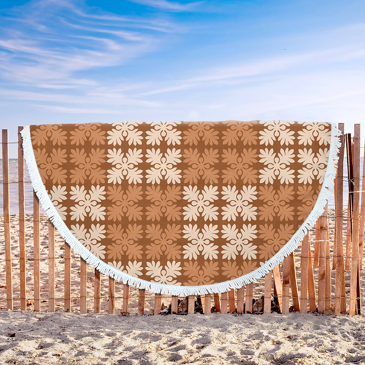 Hawaii Beach Blanket Traditional Design Pattern