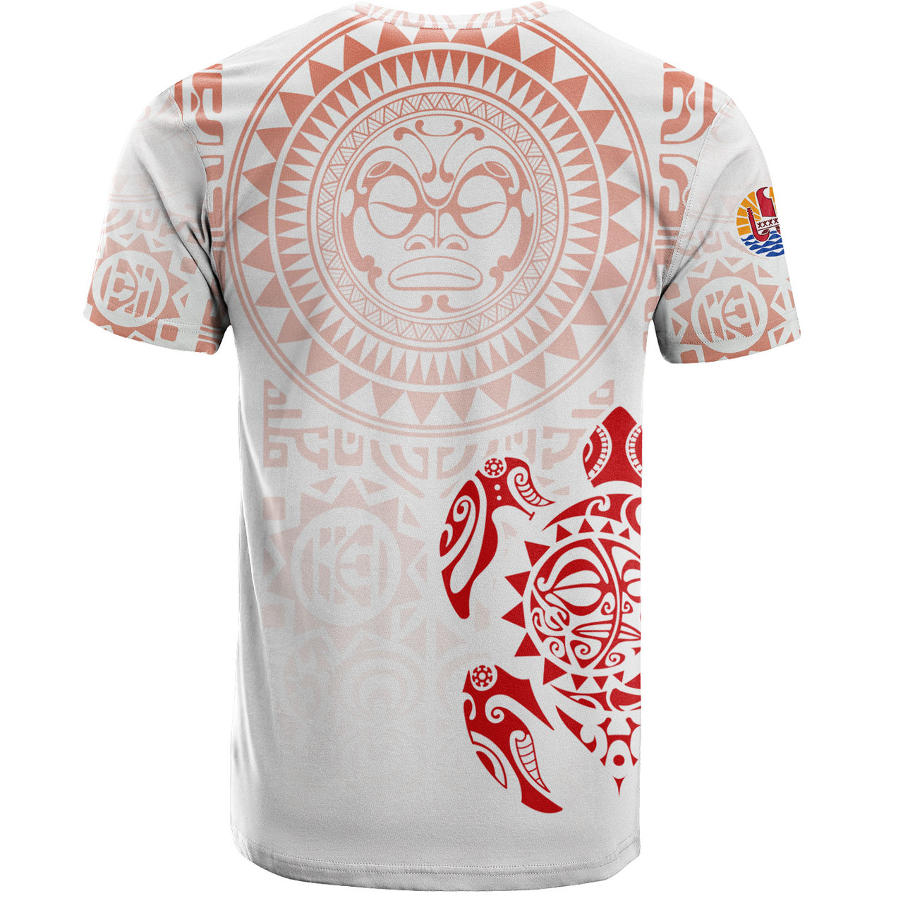 Tahiti T-Shirt Tahitian Tribal Tattoos Style