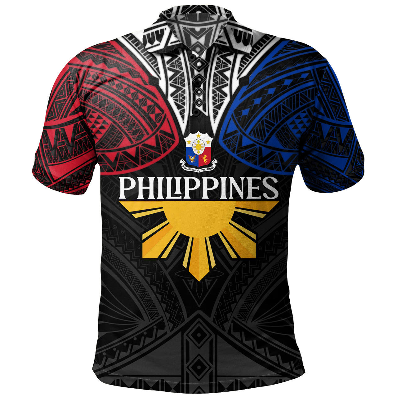 Philippines Filipinos Custom Personalised Polo Shirt Unique Filipino Tribal Tattoos For Inspiration
