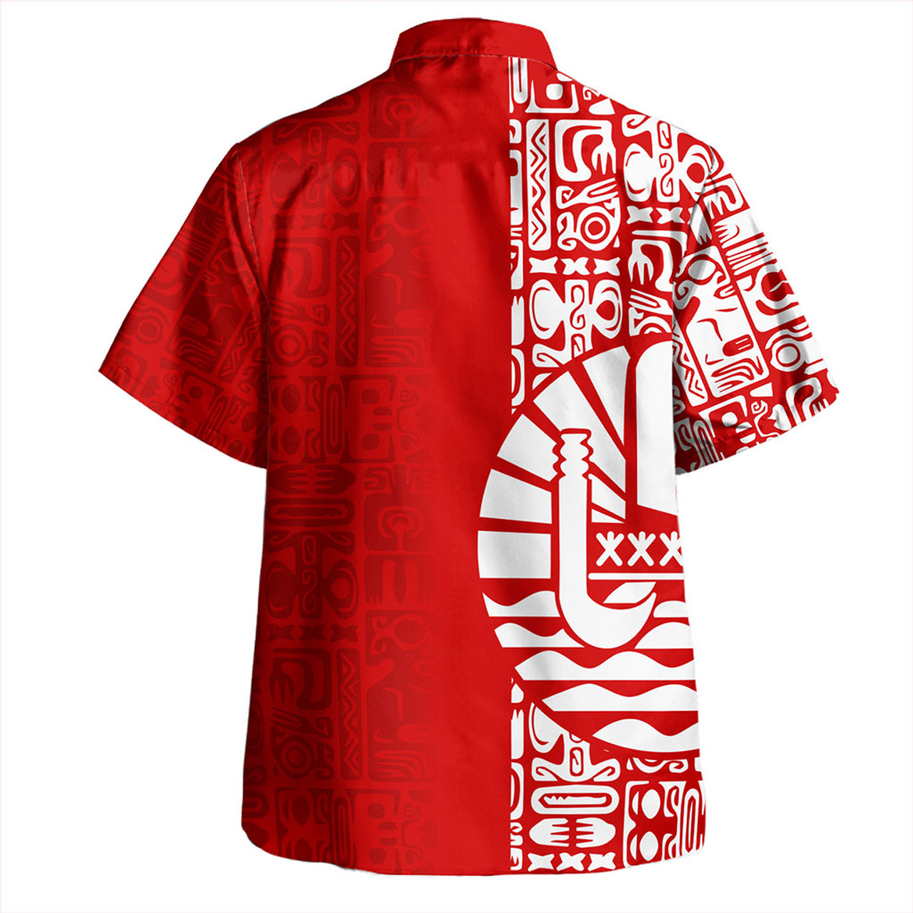 Tahiti Hawaiian Shirt Pattern Tribal