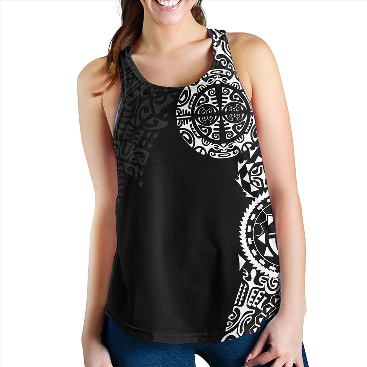 Tahiti Women Tank Tribal Tattoo